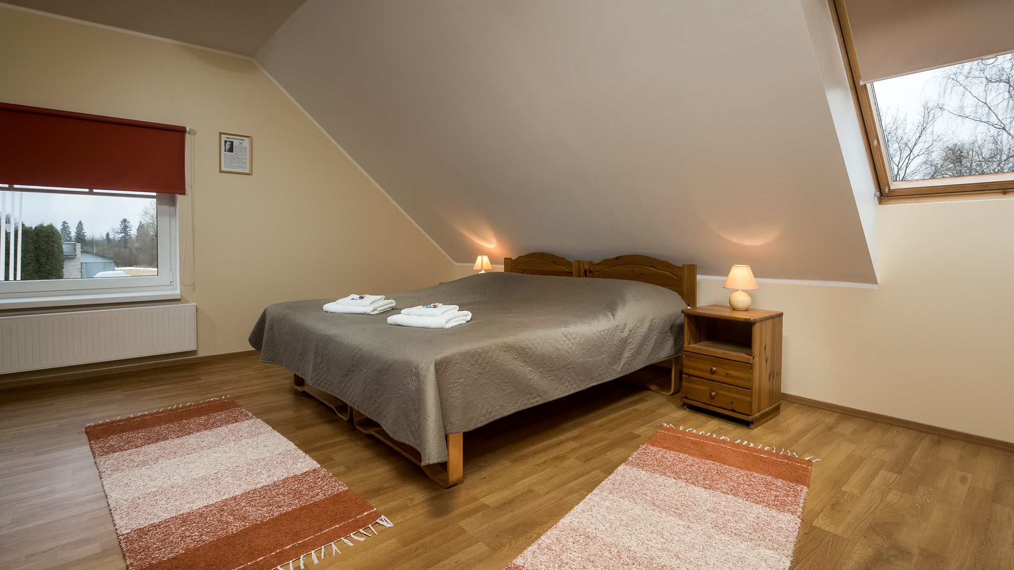 DELUXE DOUBLE ROOM ONE DOUBLE BED (start from 55€/night)