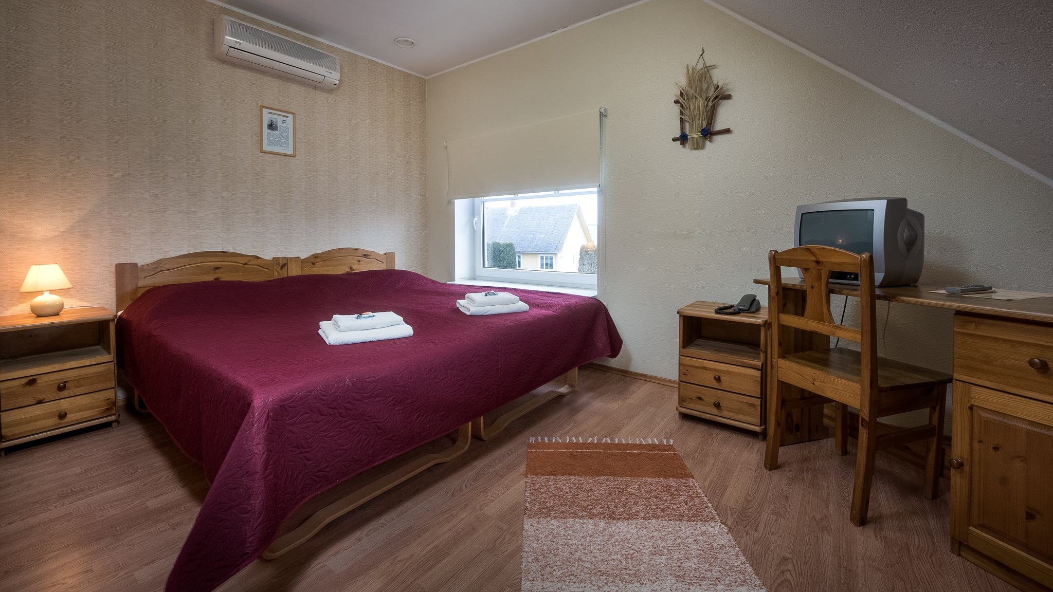 DOUBLE ROOM ONE DOUBLE BED (start from 45€/night)